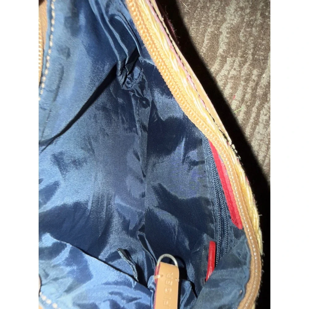 Tommy Hilfiger Floral Hobo Bag Canvas Purse Handbag‎ Designer